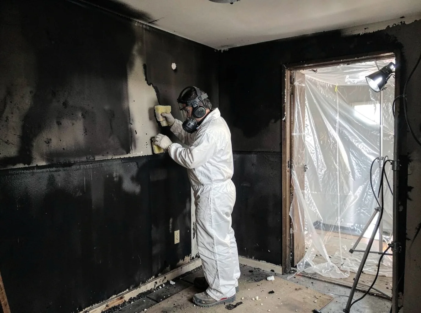 Fire Damage Restoration company in Leslie, WV